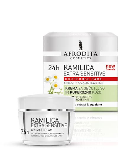 CAMOMILE EXTRA SENSITIVE 24h Cream for sensitive and couperose skin
