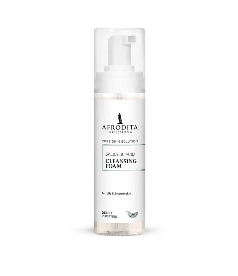 PURE SKIN SOLUTION Cleansing foam with salicylic acid