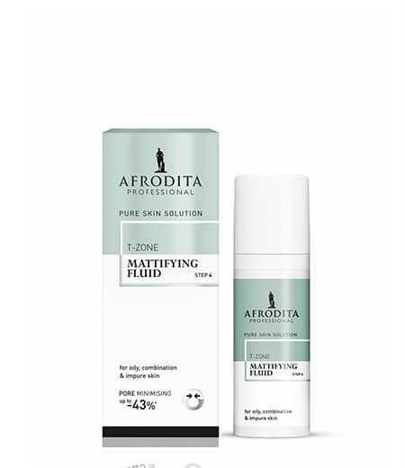 PURE SKIN SOLUTION Mattifying and pore minimising fluid