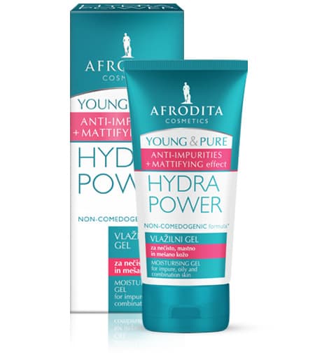 Young & Pure MOISTURISING GEL HYDRA POWER